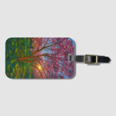 Spring Awakening - Blooming Tree Landscape Bagagelabel (Voorkant (horizontaal))