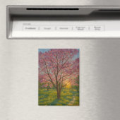 Spring Awakening - Blooming Tree Landscape Magneet (Insitu (Vaatwasser))