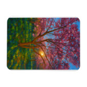 Spring Awakening - Blooming Tree Landscape Magneet (Horizontaal)