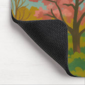 Spring Awakening - Blooming Tree Landscape Muismat (Hoek)