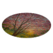 Spring Awakening - Blooming Tree Landscape Snijplank (Hoek)