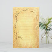 Spring Awakening - Gouden Briefpapier (Staand voorkant)