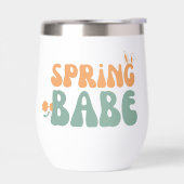 Spring Babe Retro Groovy Esthetische Bunny Ears (Links)