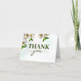 Spring Baby in het Baby shower Bloom Dank u Bedankkaart