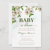 Spring Baby Shower Invitation Baby in Bloom Kaart (Voorkant)