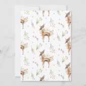 Spring Baby shower | Mama of Pappa Spel Kaart (Achterkant)