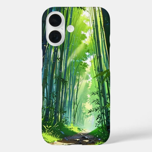 Spring Bamboo Forest - Anime Landschap Case-Mate iPhone Case (Achterkant)