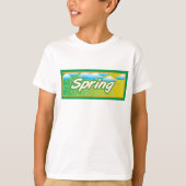 Spring Banner-teken T-shirt (Voorkant)