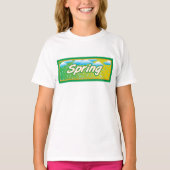 Spring Banner-teken T-shirt (Voorkant)
