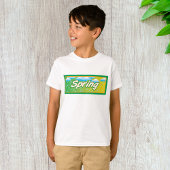 Spring Banner-teken T-shirt
