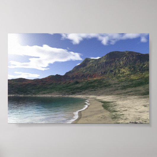 Spring Beach Poster (Voorkant)