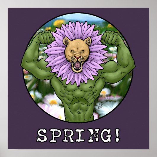 Spring Beast Poster (Voorkant)