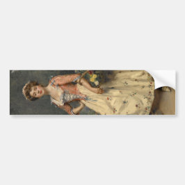 Spring Beauty (door Raimundo de Madrazo y Garreta) Bumpersticker