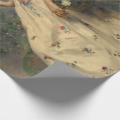 Spring Beauty (door Raimundo de Madrazo y Garreta) Cadeaupapier (Hoek)