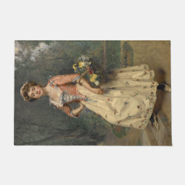 Spring Beauty (door Raimundo de Madrazo y Garreta) Deurmat