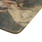 Spring Beauty (door Raimundo de Madrazo y Garreta) Snijplank (Hoek)