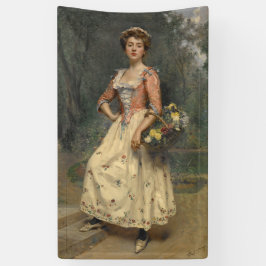 Spring Beauty (door Raimundo de Madrazo y Garreta) Spandoek