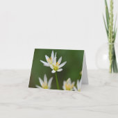 Spring Beauty Folded Hartelijk dank Bedankkaart (Voorkant)