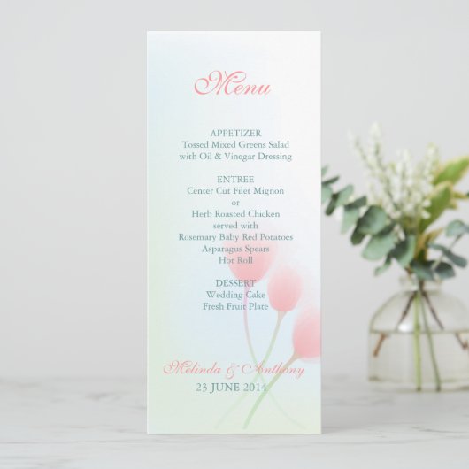 Spring Beauty Menu (Staand voorkant)