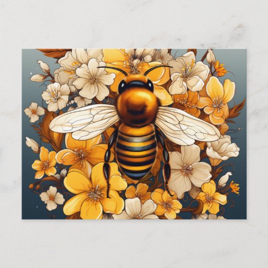 SPRING BEE BRIEFKAART (Voorkant)