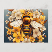 SPRING BEE BRIEFKAART (Voorkant)