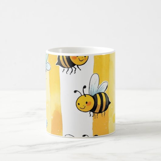 Spring,Bee,Kids Friendly,mug Koffiemok (Center)