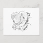 Spring Bee Postcard Briefkaart (Voorkant)