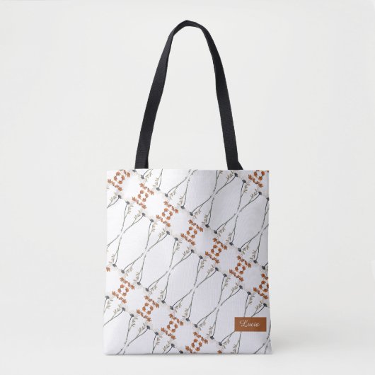Spring Big floral Pattern Tote Bag (Voorkant)