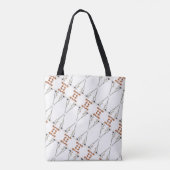 Spring Big floral Pattern Tote Bag (Achterkant)