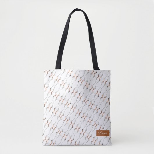 Spring Big floral Small Pattern Tote Bag (Voorkant)