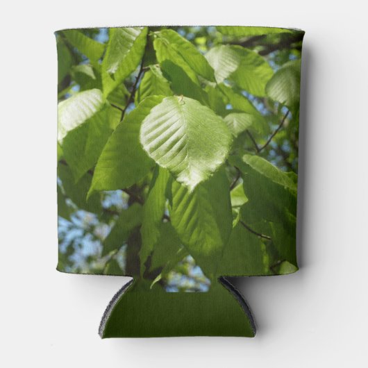 Spring Birch Leaves Green Tree Blikjeskoeler (Voorkant)