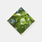 Spring Birch Leaves Green Tree Servet (Hoek)