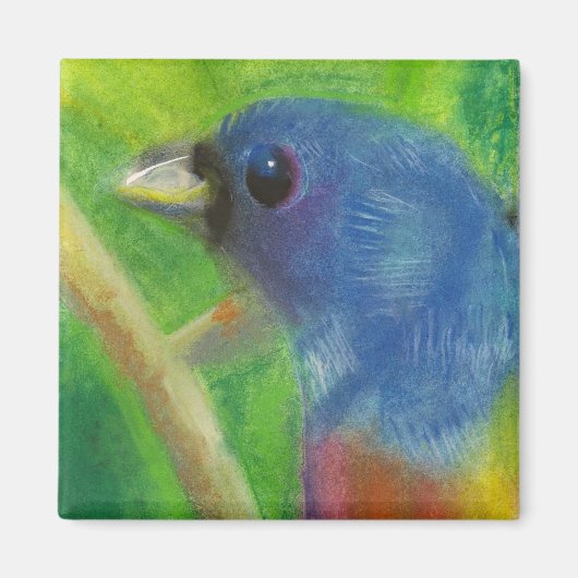 Spring Bird Magnet (Voorkant)