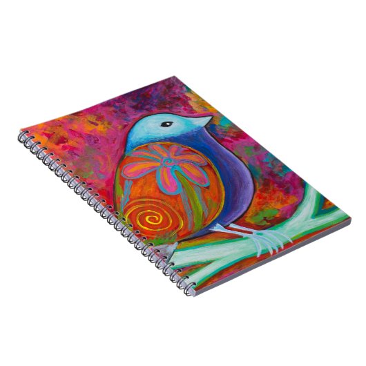 Spring Bird Notitieboek (Rechterzijde)