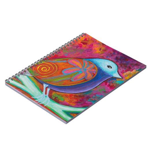 Spring Bird Notitieboek (Linkerzijde)