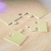 Spring Bird with Pink Flowers Legpuzzel (Zijkant)
