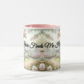 Spring Birdhouse With Pastel Flowers And Bird Mok (Midden)