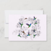 Spring Birds Jubileum Kaart (Achterkant)