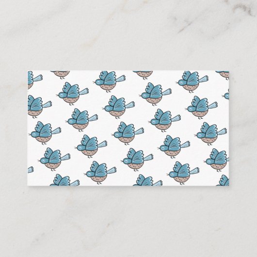 Spring Birds Luier Raffle Baby shower Informatiekaartje