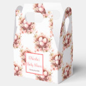 Spring Birds Nest Baby shower Bedankdoosjes (Geopend)