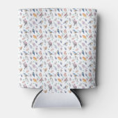 Spring Birds Pattern Blikjeskoeler (Voorkant)