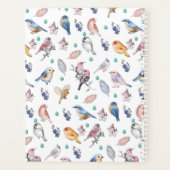 Spring Birds Pattern Planner (Achterkant)