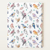 Spring Birds Pattern Planner (Achterkant)
