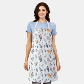 Spring Birds Pattern Schort (Gedragen)