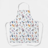 Spring Birds Pattern Schort (Voorkant)