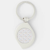 Spring Birds Pattern Sleutelhanger (Voorkant)