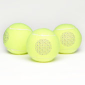 Spring Birds Pattern Tennisballen (Multi)