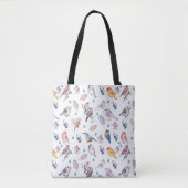 Spring Birds Pattern Tote Bag (Voorkant)