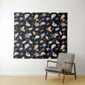 Spring Birds Pattern Wandkleed (In Situ (horizontaal))