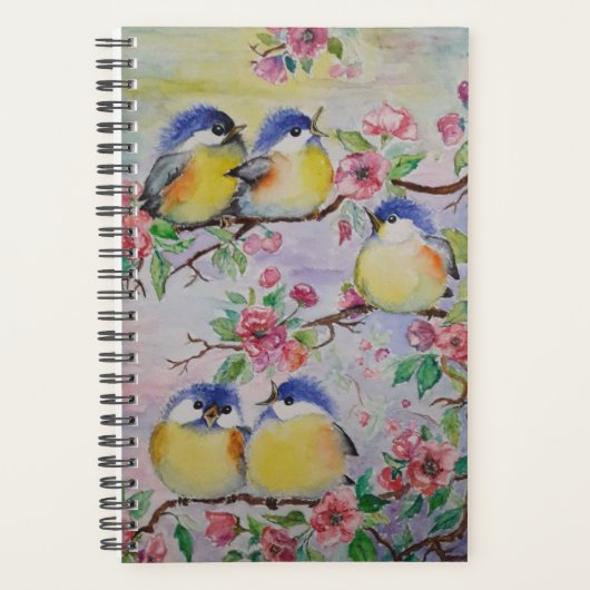 Spring Birds Planner (Voorkant)